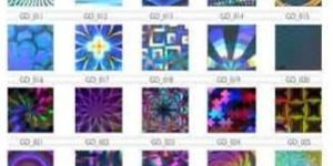 2D Hologram Stickers