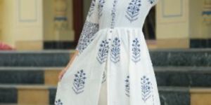 Handblock Cotton Kurti