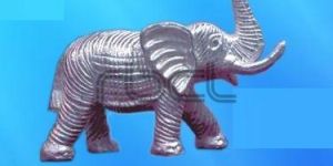 999 Silver Elephant Statue