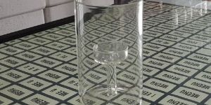 T Light Glass Candle Holder