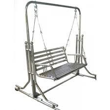 Stainless Steel Garden Swing