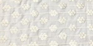 Dyeable Embroidered Fabrics