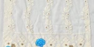 Latest Dye Able Embroidered Fabrics