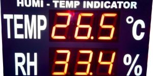 Jumbo Display Temperature Indicator