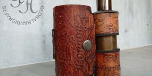 Nautical Antique Dollond London Etching Telescope