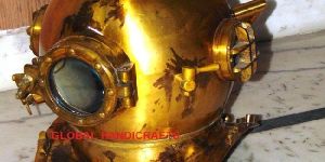 Solid Glass Diving Helmet