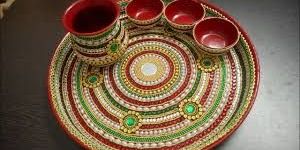 Decorative Pooja Thali