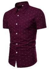 Slim Fit Printed Shirt