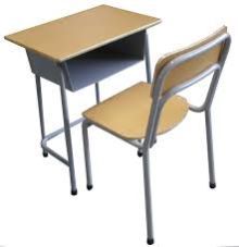 Single Desk Table Chair