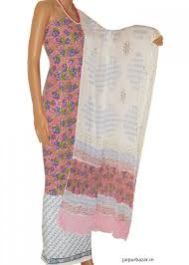 Hand Printed Salwar Suit