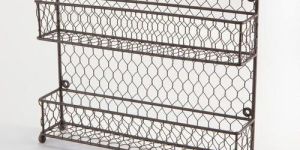 Wire Two Tier Spice Rack