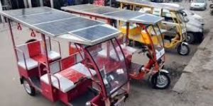 Solar E-Rickshaw