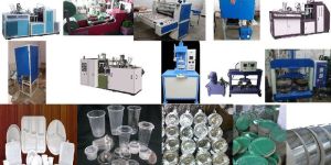 Paper Dona Plate Cup Making Machine