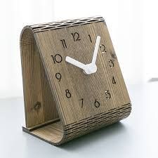 Wooden Table Clock