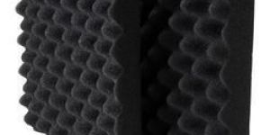 Black Sheela PU Foam for Engine Testing Room