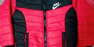 Men Black Zipper Jacket