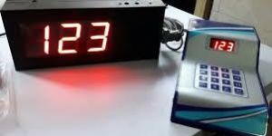 Wired and Wireless Digital Token Display System