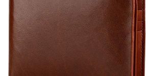 Mens Italian Leather Brown Wallet