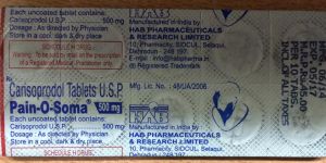 Pain O Soma Tablet