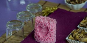 Pink Love Candles