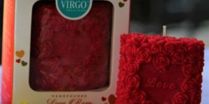 Red Love Candles