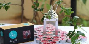Red Tea Light Candles