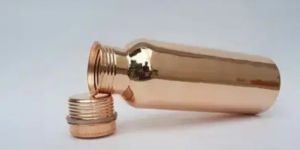 Plain Copper Water Bottle