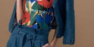 Denim Jacket and Shorts