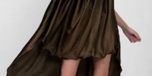 Satin High Low Dress