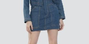 Denim Skirt and Jacket