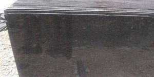 Crystal Black Granite Slab