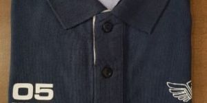 Men's Blue Polo T- Shirt