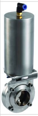 Stainless Steel Pneumatic Butterfly Valve
