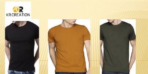 Mens Crew Neck T Shirts