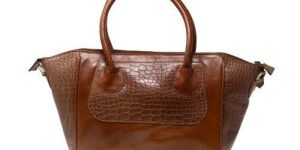 Brown Ladies Leather Shoulder Bag