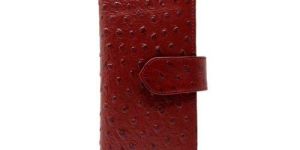 Red Ladies Leather Wallet