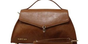 Top Handle Ladies Leather Handbag