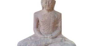 4 Feet Marble Buddha Statue