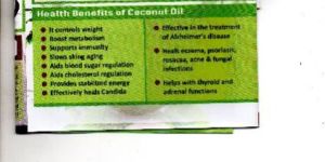 Extra Virgin Coconut Oil