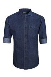 Plain Denim Shirt