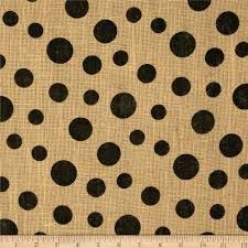 Printed Jute Fabric