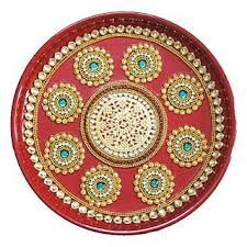 Designer Pooja Thali