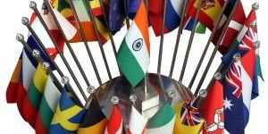 28 Flag Stand with Stainless Steel Base And Poles