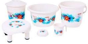 Plastic Bathroom Set