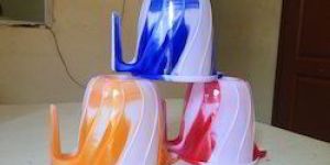 Plastic Bathroom Set