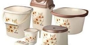 Plastic Bathroom Set