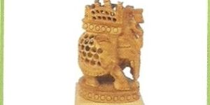 Wooden Elephant Statue