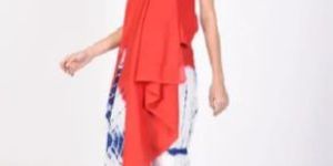 Shibori Printed Cotton Saree