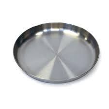 Stainless Steel Dinner Plate