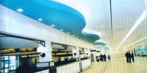 Vinyl Laminated Gypsum Ceiling Tiles